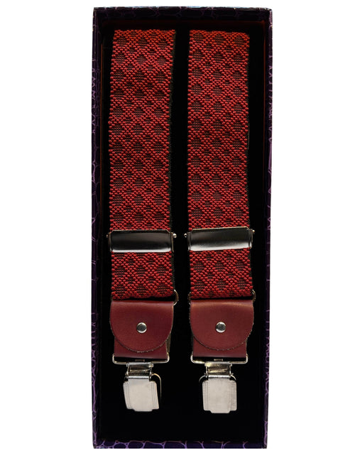 JA Braces - Tapestry - Burgundy