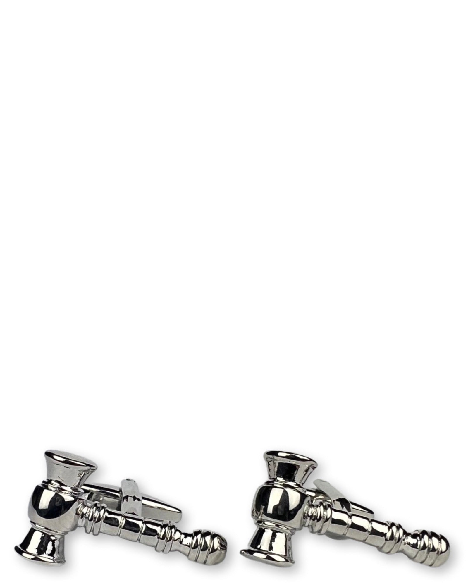 DÉCLIC Gavel Cufflink - Silver