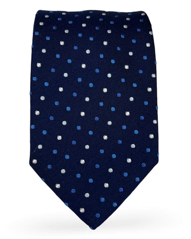 DÉCLIC Kassel Paisley Tie - Navy