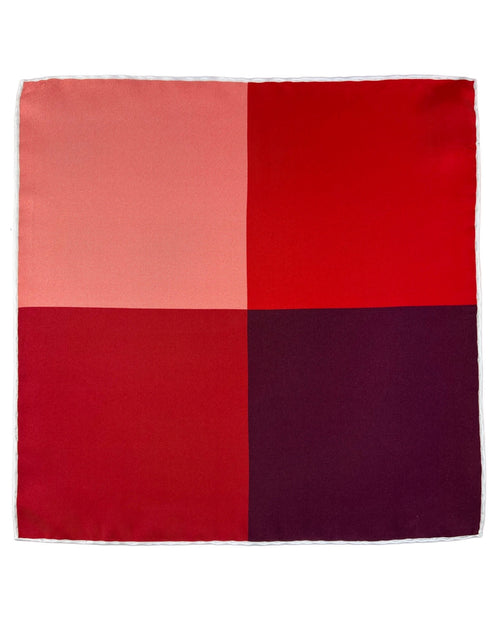 CANTINI Four Square Hanky - Red