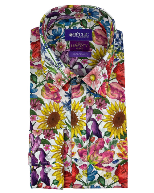 DÉCLIC Liberty Floral Muse Print Shirt - Assorted