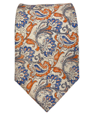 DÉCLIC Classic Paisley Tie - Dark Green