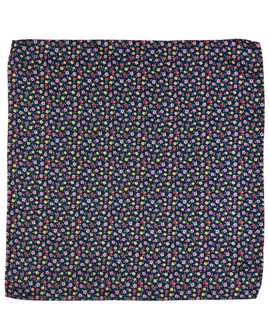 DÉCLIC Florence Floral Hanky - Blue