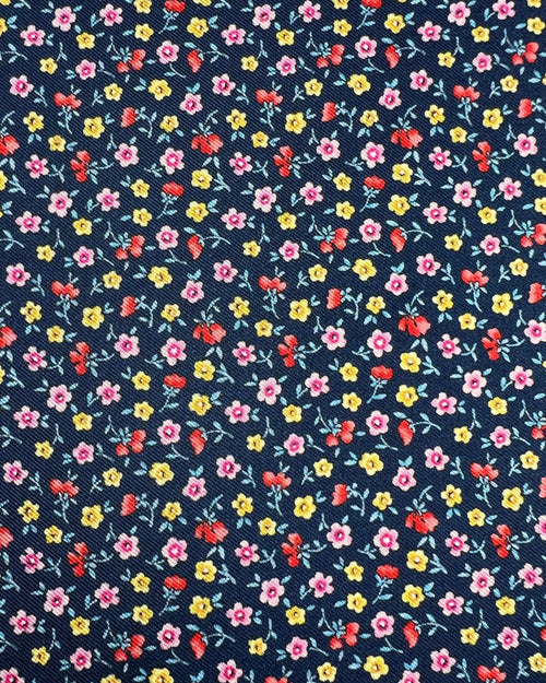 DÉCLIC Ciavari Floral Hanky - Navy