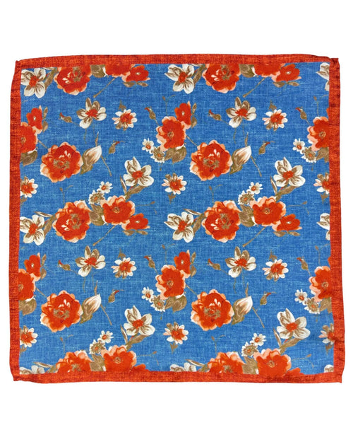 DÉCLIC Forio Floral Hanky - Rust