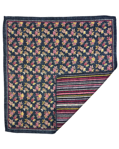 DÉCLIC Florence Floral Hanky - Sand