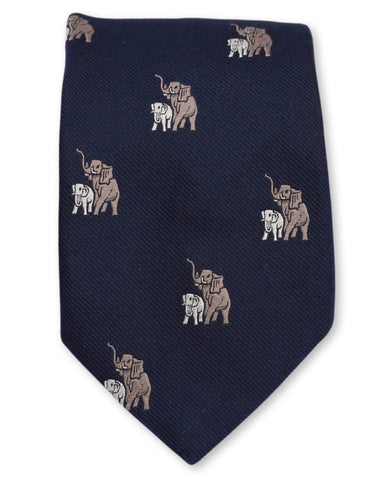 DÉCLIC Kassel Paisley Tie - Navy