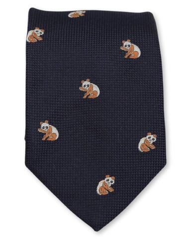 DÉCLIC Livorno Pattern Print Ascot - Rust