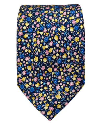 DÉCLIC Florence Floral Hanky - Blue