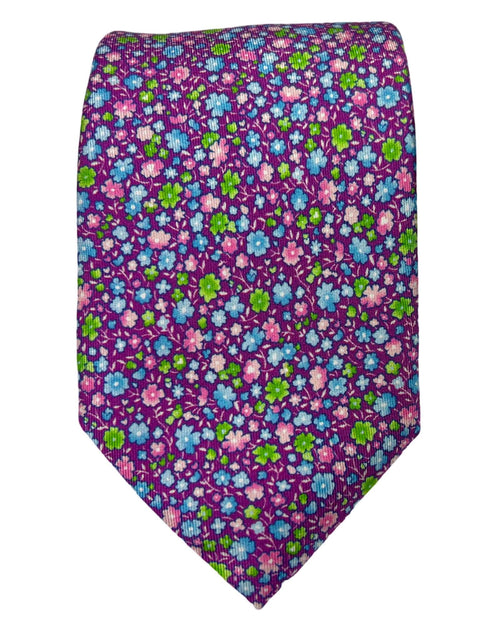 DÉCLIC Bello Floral Tie - Mauve