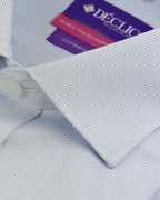 DÉCLIC Rupert Textured Shirt - Blue