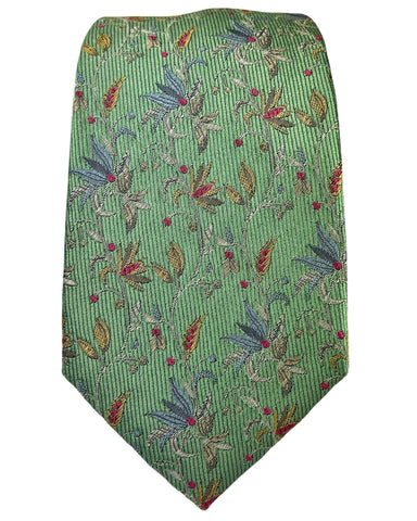 Silvio Fiorello Buccheri Floral Tie - Blue