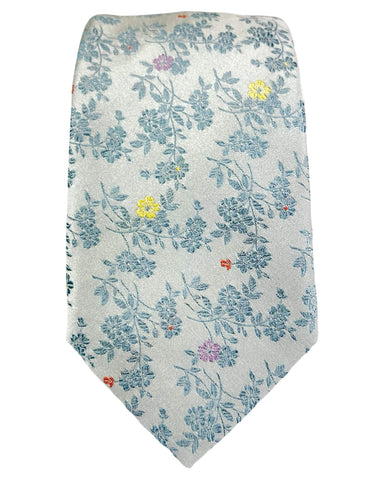 DÉCLIC Adria Floral Tie - Ivory