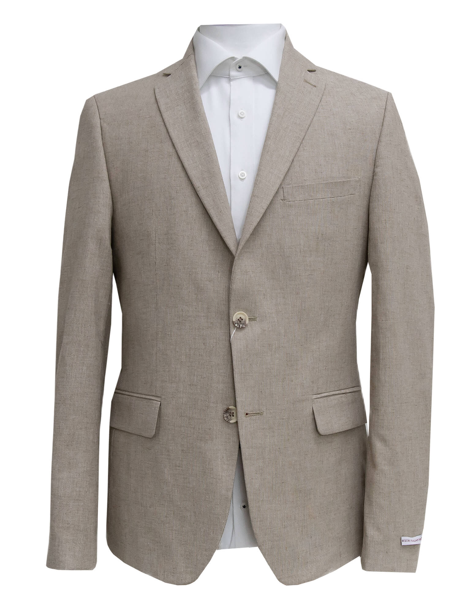 JF 'Fox' Cotton/Linen Jacket - Sand