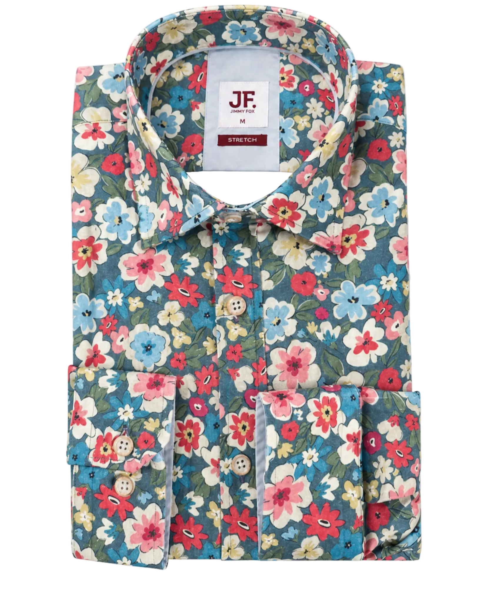 DÉCLIC JF Garden Stretch Shirt - Teal