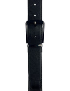 DÉCLIC Reversible Lizard Style Leather Belt - Black/Brown