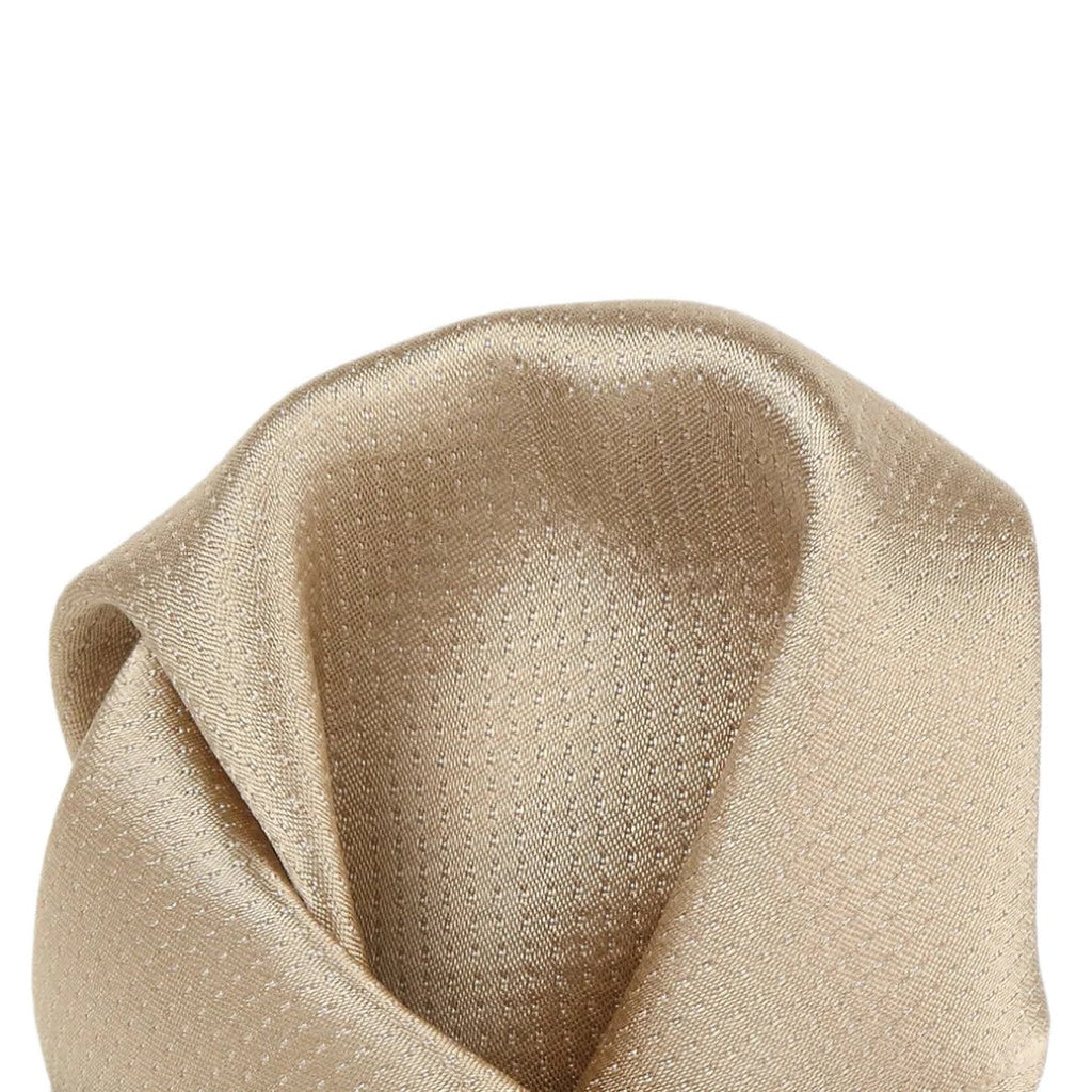 DÉCLIC Classic Microdot Hanky - Gold