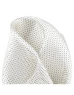 DÉCLIC Classic Microdot Hanky - White