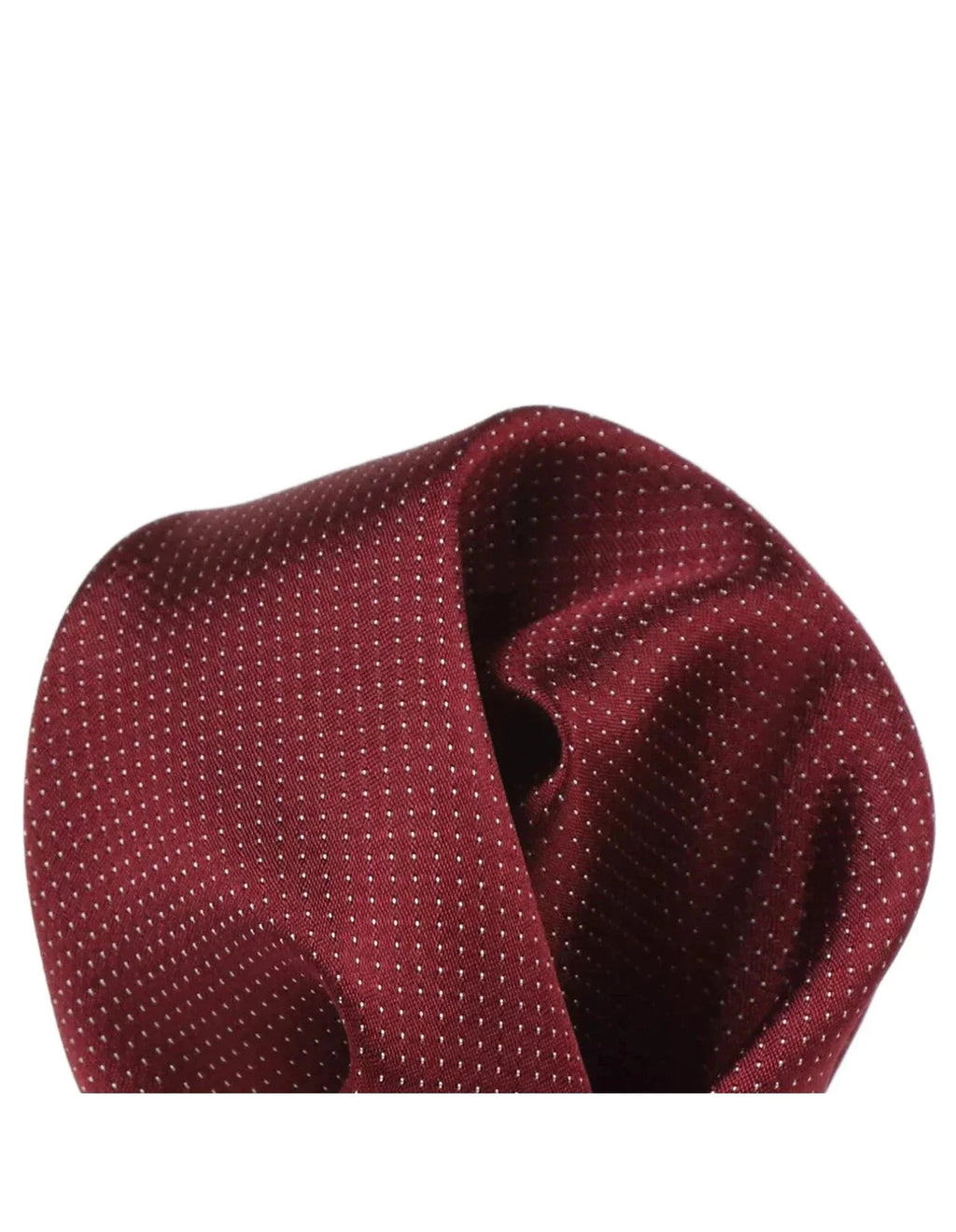 DÉCLIC Classic Microdot Hanky - Burgundy