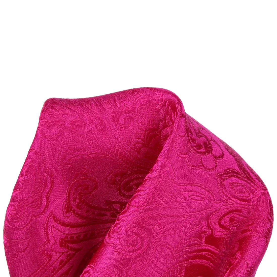 DÉCLIC Classic Paisley Hanky - Magenta