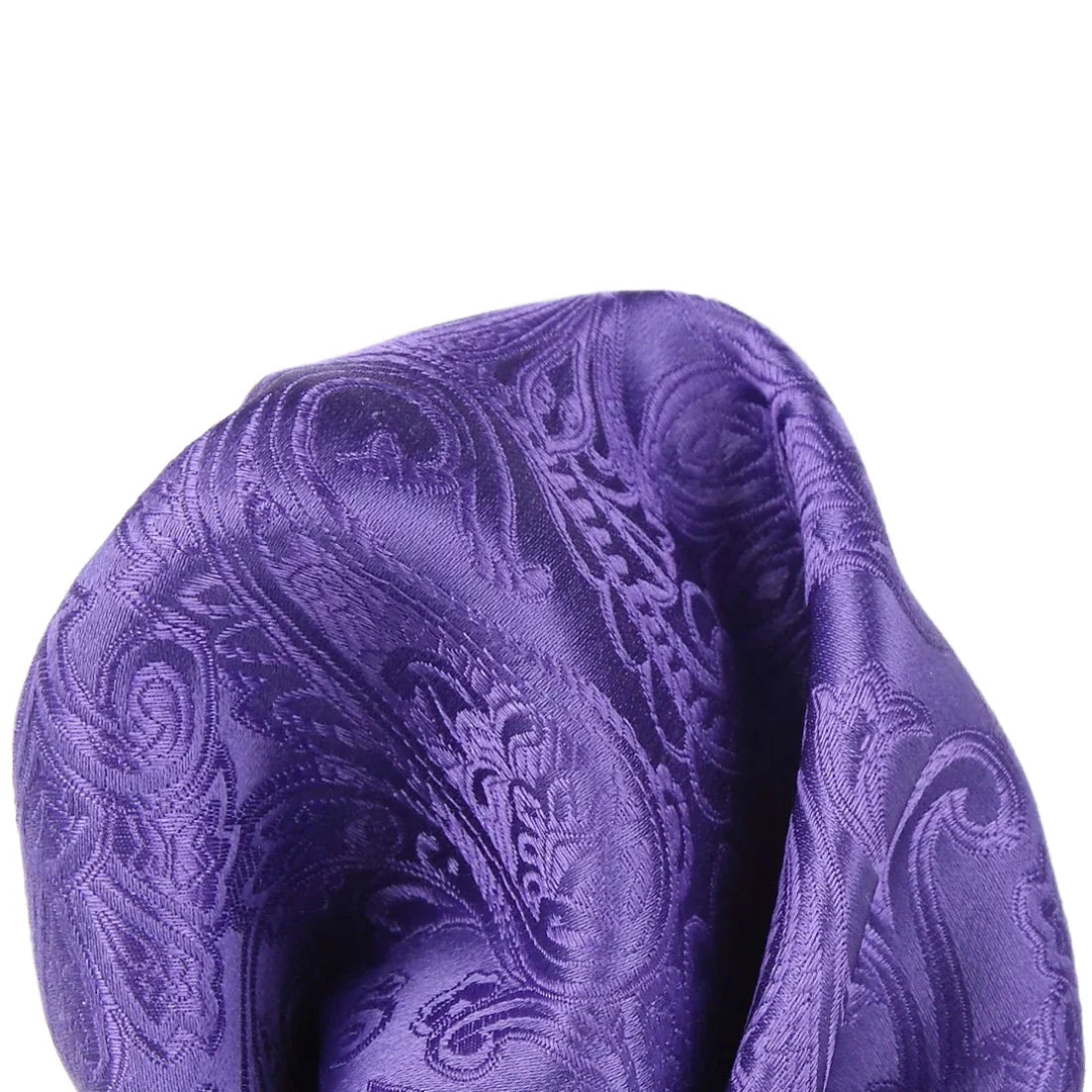 DÉCLIC Classic Paisley Hanky - Purple