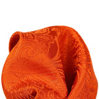 DÉCLIC Classic Paisley Hanky - Orange