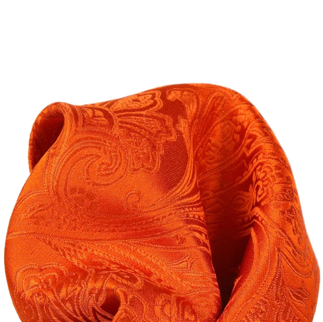 DÉCLIC Classic Paisley Hanky - Orange