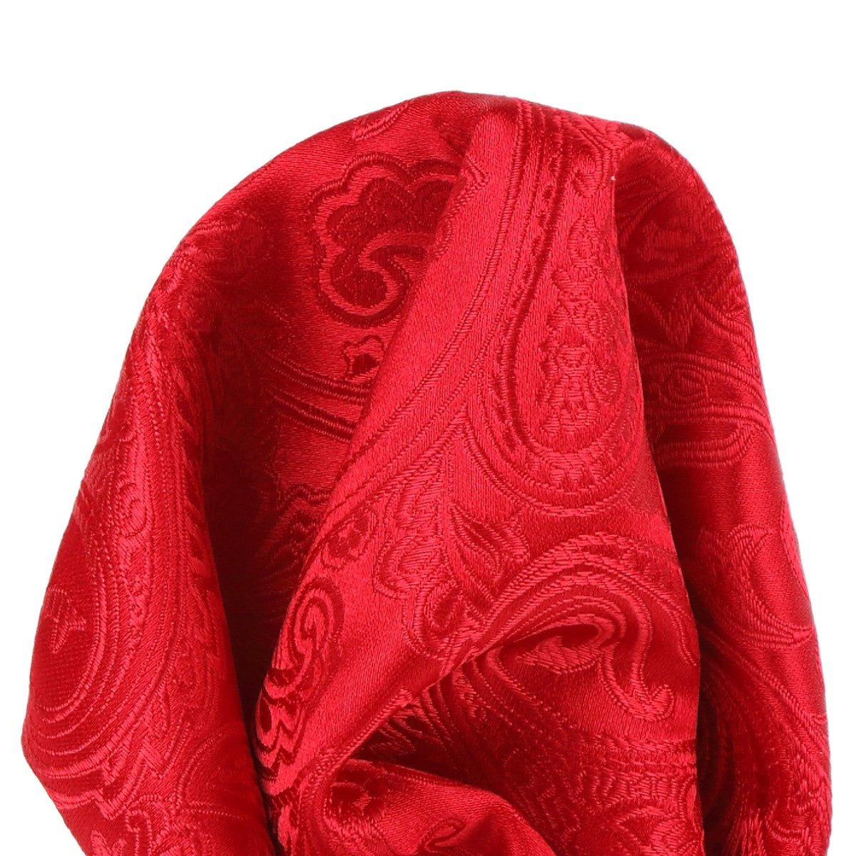 DÉCLIC Classic Paisley Hanky - Red