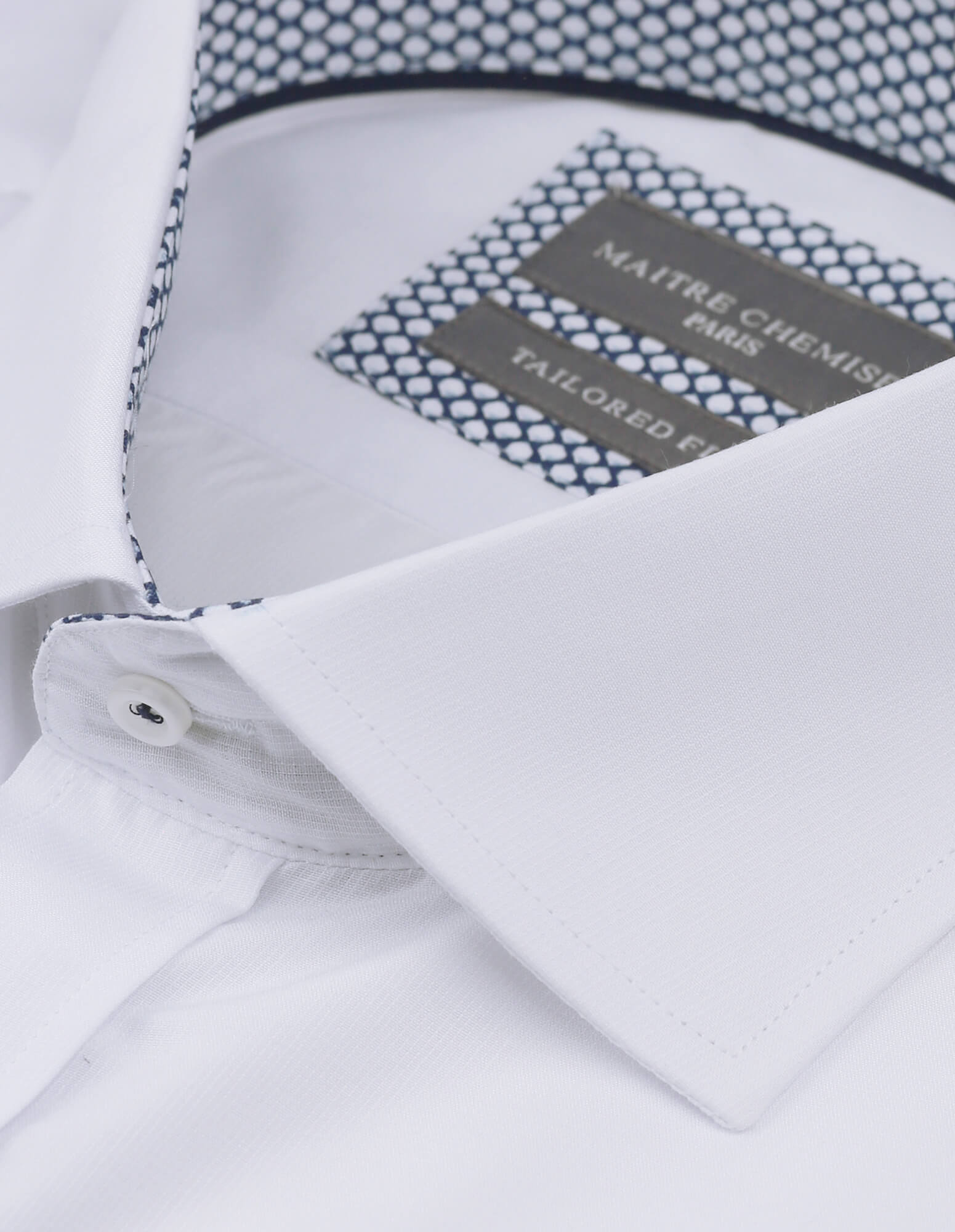 Maitre Chemise Rouen Textured Shirt - White