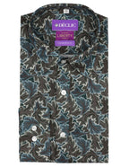 DÉCLIC Liberty Midnight Canopy Print Shirt - Green