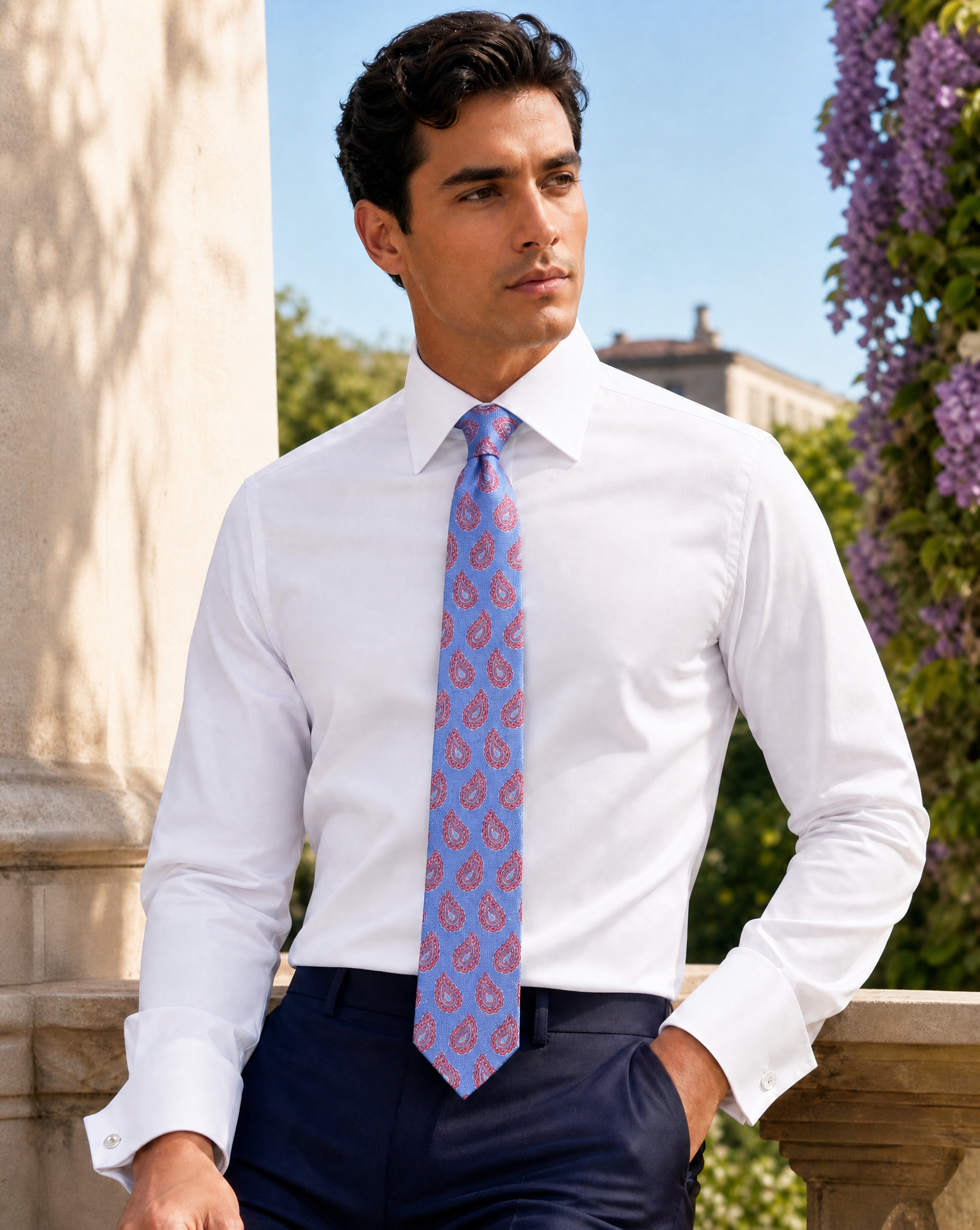DÉCLIC Marlowe Paisley - Cornflower