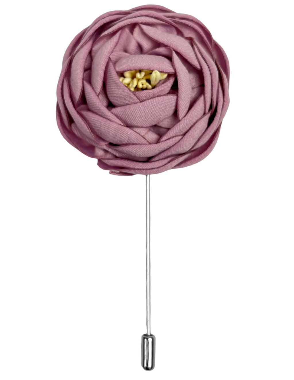 DÉCLIC Peony Flower Lapel Pin - Lilac