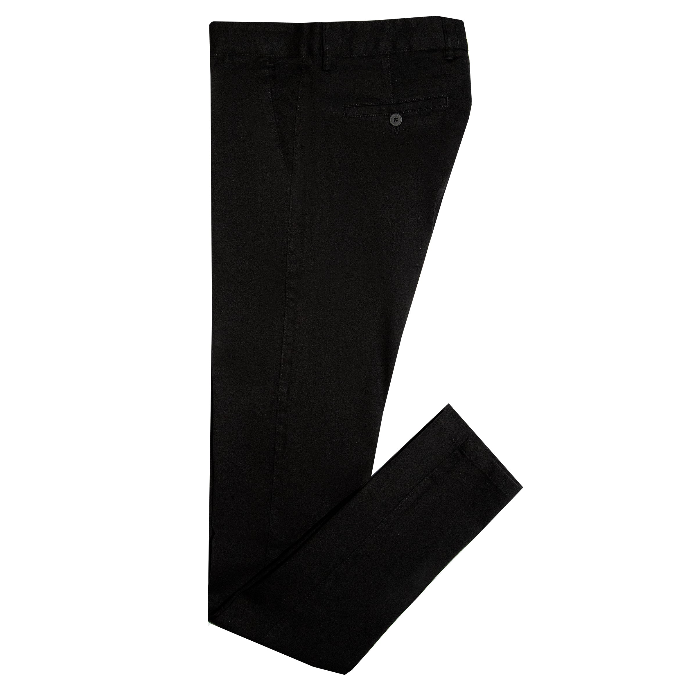 JF Cotton Stretch Twill Chino - Black