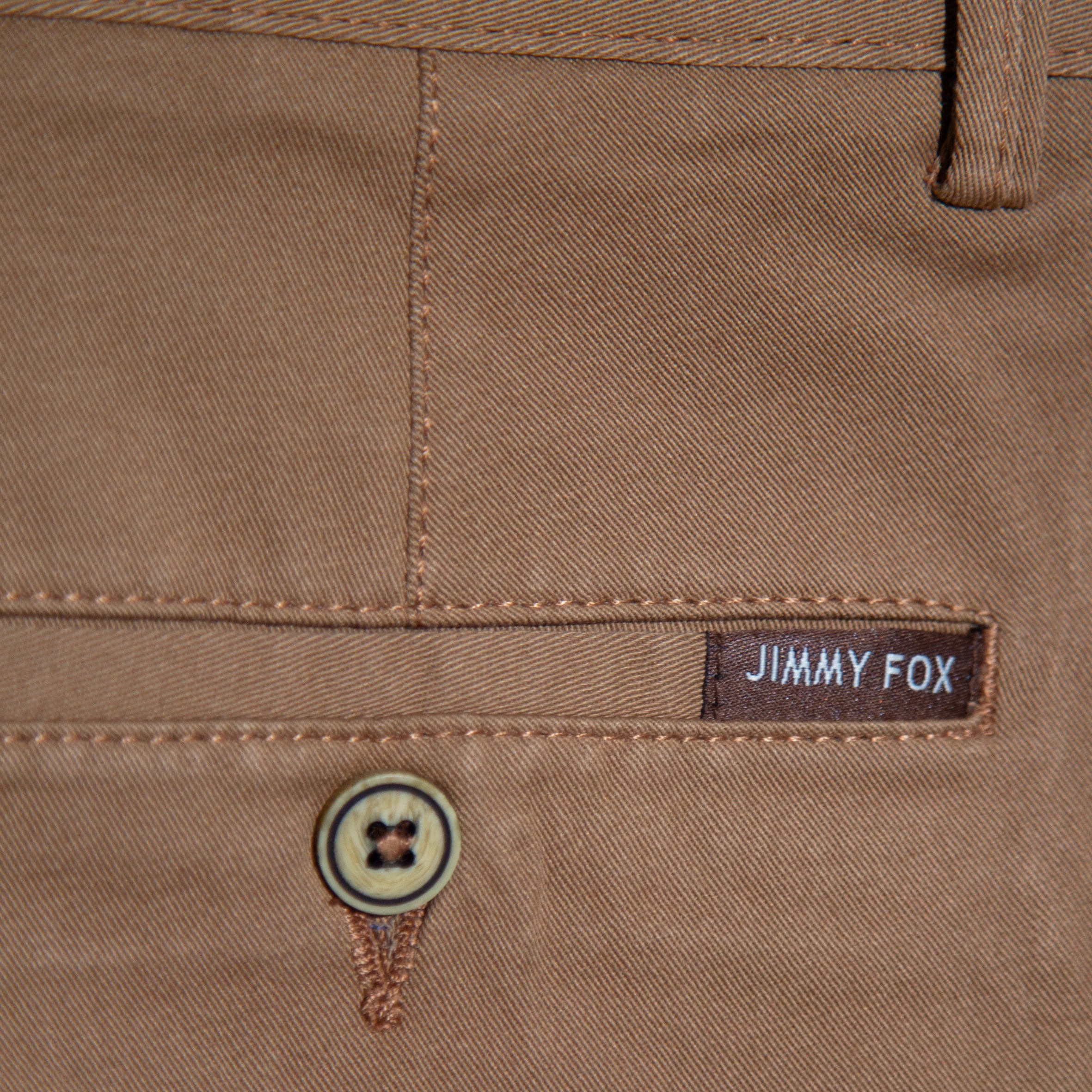 JF Cotton Stretch Twill Chino - Camel
