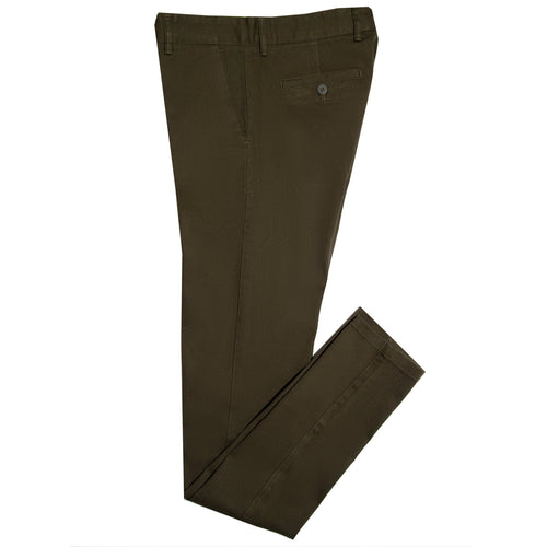 JF Cotton Stretch Twill Chino - Olive