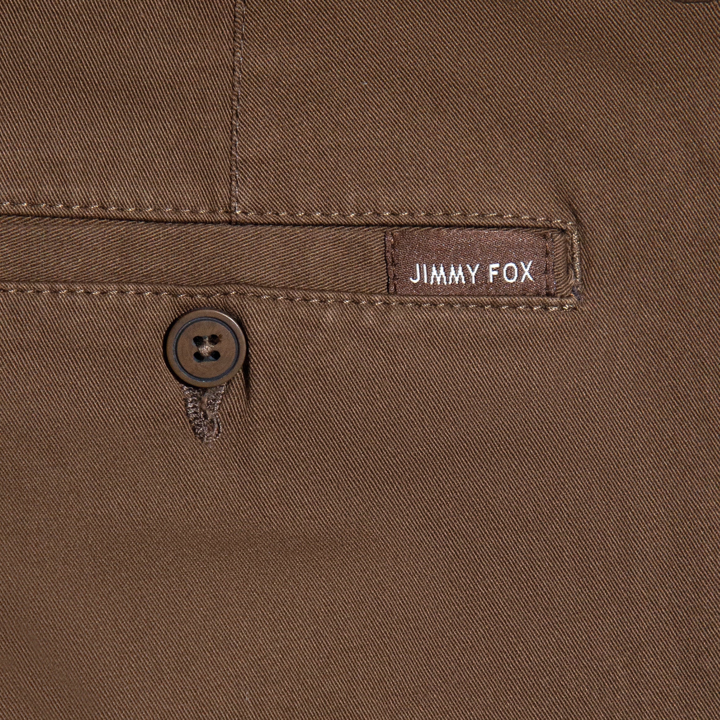JF Cotton Stretch Twill Chino - Tobacco