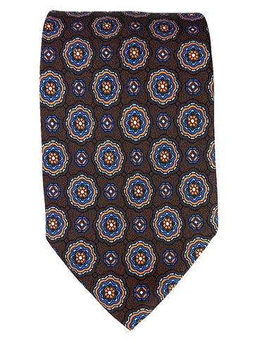 DÉCLIC Palermo Linen Tie - Navy