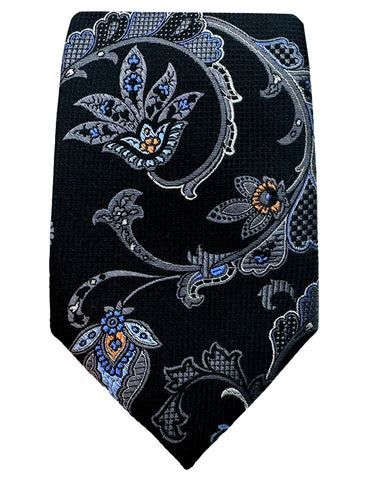 DÉCLIC Classic Paisley Tie - Dark Green