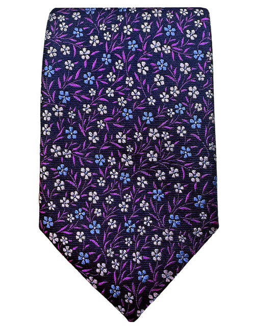 DÉCLIC Alex Floral Tie - Purple