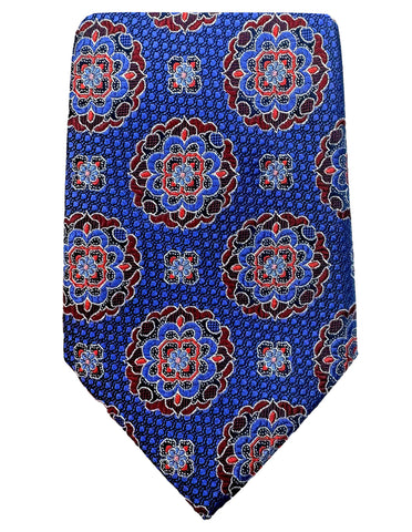 DÉCLIC Livorno Pattern Tie - Rust