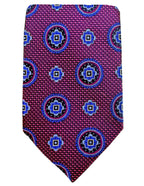 DÉCLIC Orlando Patterned Tie - Purple