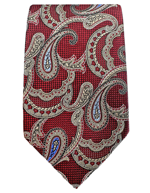 DÉCLIC Jacob Paisley Tie - Red