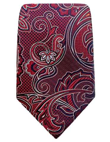 DÉCLIC Livorno Pattern Tie - Rust