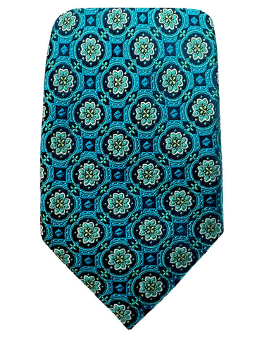 DÉCLIC Jules Paisley Tie - Blue