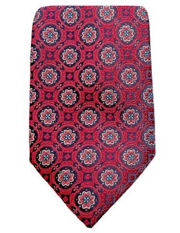 DÉCLIC Livorno Pattern Tie - Rust