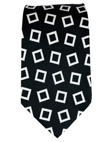 DÉCLIC Palermo Linen Tie - Navy