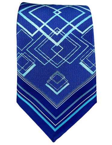 Silvio Fiorello Chiara Patterned Tie - Blue