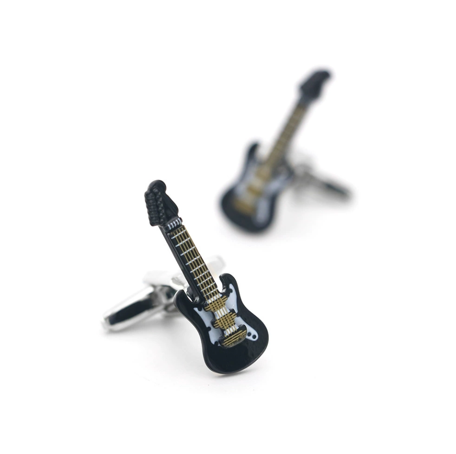 DÉCLIC Electric Guitar Cufflink - Black
