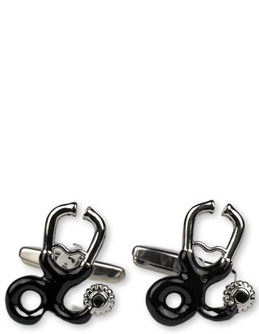 DÉCLIC Skull Textured Cufflink