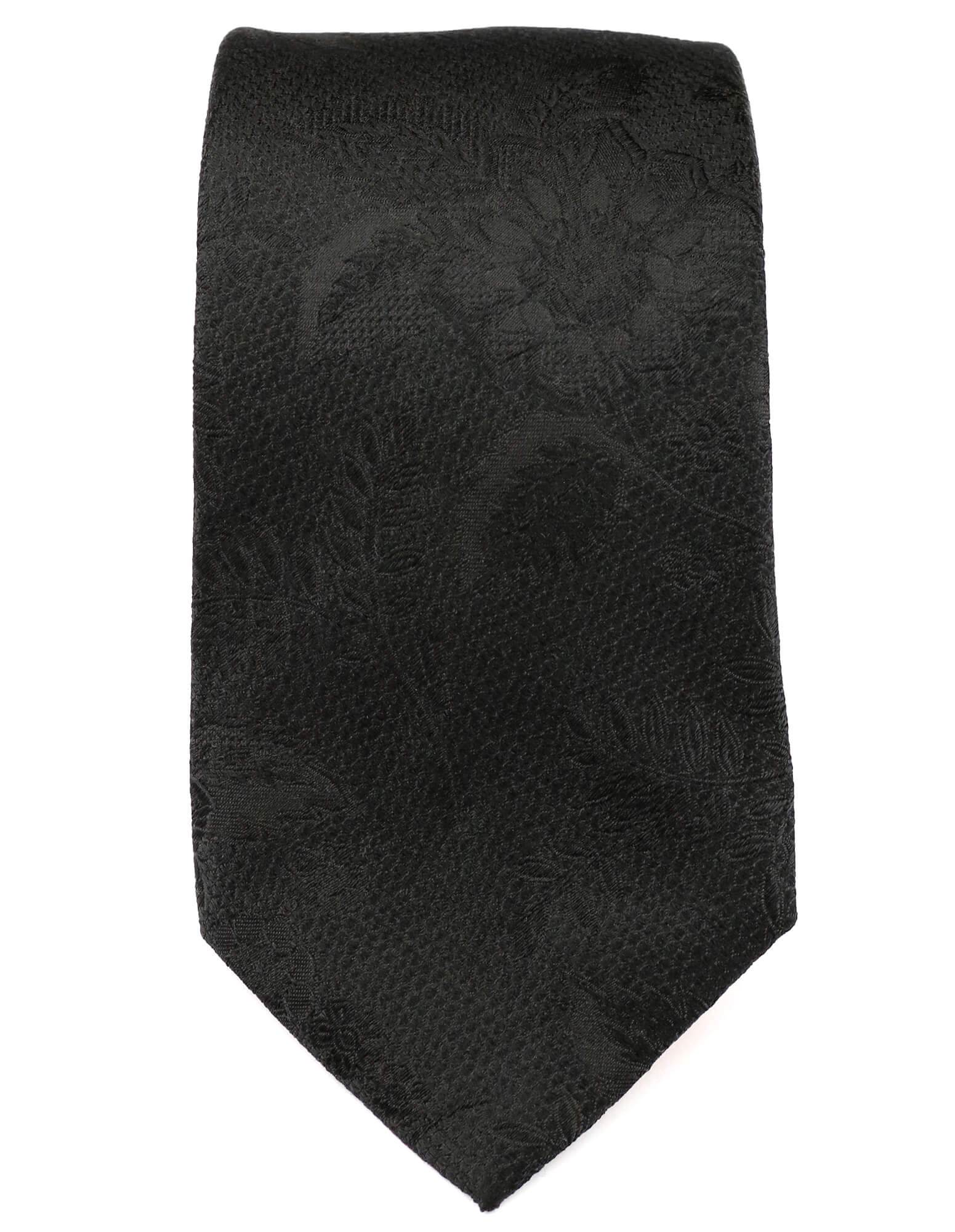 DÉCLIC Kontur Floral Tie - Black